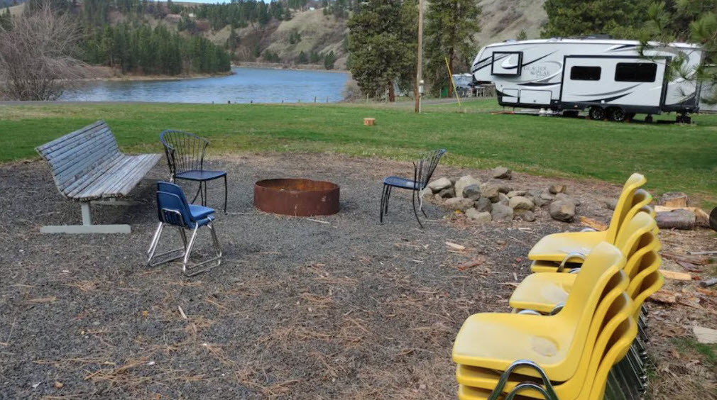 best rv park in lenore idaho